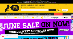 Desktop Screenshot of dinga.com.au